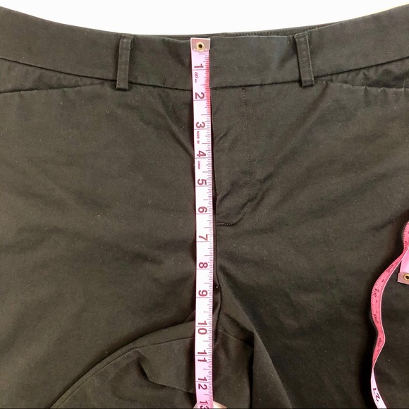 Dockers Black Dress Shorts Button/Double Hook Sz 8 - Picture 7 of 8